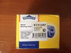 Подшипник ступицы. Renault: Megane, Modus, Kangoo, Logan, Twingo, Clio Двигатели: K4J, K4M, K9K, F4R, D4F, 5AM, K7M, D4D, K7J, D7F
