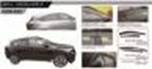 Ветровик. Honda Jazz Honda Fit, GK4, GK3, GP6, GK6, GK5, GP1, GP5, GP4