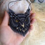 Подвеска "Филин", Hand made