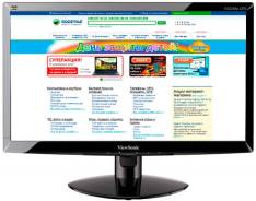 Viewsonic. 22" (56 см), технология LED