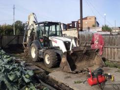 Terex 860 Elite. Экскаватор погрузчик, 4 400 куб. см., 1,10 куб. м.