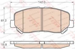 Колодки дисковые п.\ Mazda CX-5 2.0/2.0D 11>