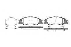 Колодки дисковые п.\ Kia Cerato 1.6i 16V/2.0i/CRDi 04>