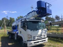 Isuzu Forward. Автовышка Isuzu Tadano AT270TG, 5 193 куб. см., 27 м.
