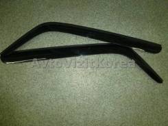 Ветровики SsangYong Korando 96-05, Tager 05- (черные) A042