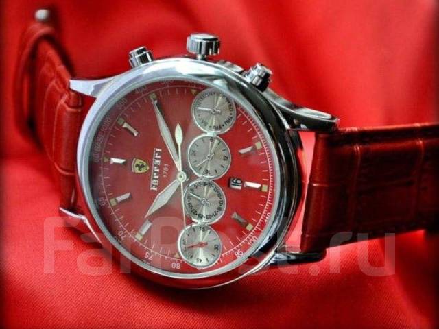 Часы Ferrari Maranello красные Супер ЦЕНА ЖМИ, для мужчин, новый, под заказ. Цена: 2 190₽ в Уссурийске