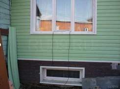 Продам 2-этажный кирпичный дом (1/2) Войлочная Заимка. Войлочная Заимка, р-н Октябрьский, площадь дома 60 кв. м., скважина, отопление электрическое, о...