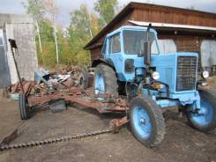МТЗ 80. Мтз 80 с косилкой, 100 куб. см.