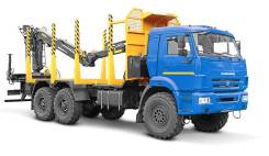 Майкопский машиностроительный завод Майман-110S. Сортементовоз Камаз 43118-3027-46 с КМУ Майман-110S, 3 700 кг.