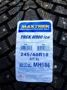 Maxtrek Trek M900. Зимние, шипованные, 2018 год, без износа, 4 шт