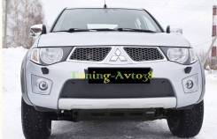 Заглушка бампера. Mitsubishi L200 Mitsubishi Pajero Sport