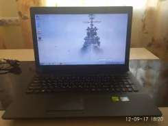 Lenovo B590. 15.6", 2,2����, ��� 4 ��, ���� 128���, WiFi, Bluetooth, ����������� �� 3��. ����