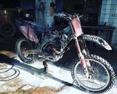 Honda CRF 450R. 450 куб. см., исправен, птс, с пробегом