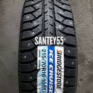 Bridgestone Ice Cruiser 7000. Зимние, шипованные, без износа, 4 шт