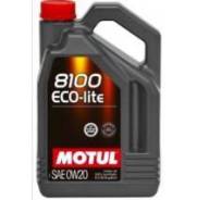 Motul 8100. Вязкость 0W-20, синтетическое