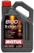 Motul 8100 X-Clean. Вязкость 5W-30, синтетическое