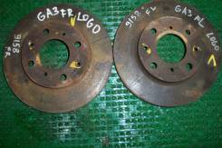 Диск тормозной. Honda Capa, GF-GA4 Honda Logo, GF-GA3