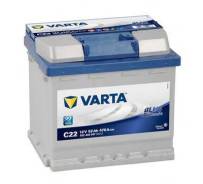 Varta. 52 А.ч., Обратная (левое), производство Европа