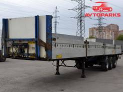 Narko. Бортовой полуприцеп narko 23PP3-AL18 HP 395, 31 800 кг.