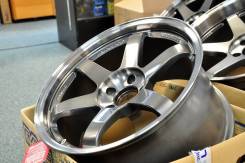 Новые диски R18 Rays TE37 HyperBlack. 9.5x18, 5x114.30, ET35. Под заказ