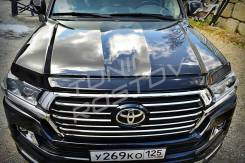 Дефлектор капота. Toyota Land Cruiser, URJ200, URJ202, URJ202W, VDJ200
