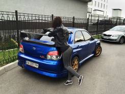 Накладка на бампер. Subaru Impreza WRX, GD, GD9, GGB, GGA, GG, GDB, GDA, GDG, GGG Subaru Impreza WRX STI, GDB, GD, GGB