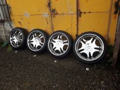 Диски с резиной 22" 9.5J +25 от Mercedes Benz ML320 - 265/35/R22. 9.5x22" 5x112.00 ET25