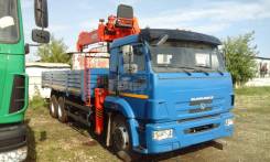 Камаз 65117. бортовой с КМУ Kanglim 7т., 6 700 куб. см., 7 000 кг.