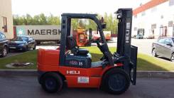 Heli. Дизельный вилочный погрузчик 3,5т бу. , 3 500 кг.