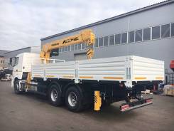 Soosan SCS746L. Камаз 65207 с КМУ Top, 11 600 куб. см., 16 800 кг., 6x4