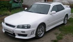 Обвес кузова аэродинамический. Nissan Skyline, HR34, BNR34, ER34, ENR34