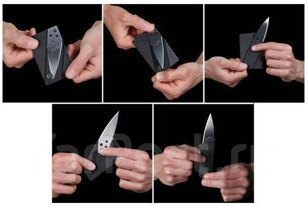 Нож - визитка Card Sharp. Хит! новый. последний. с 1р, в наличии во ...