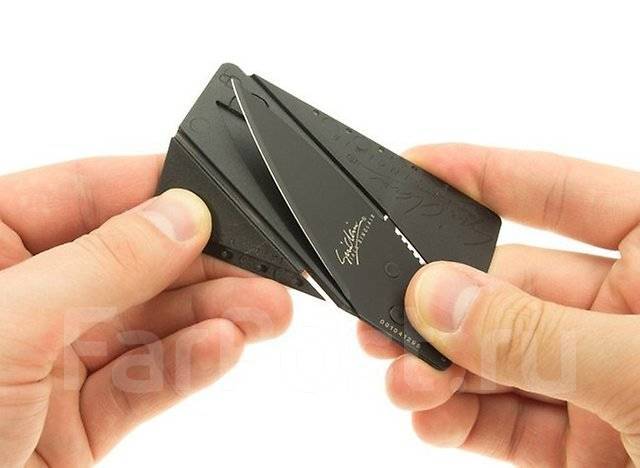 Нож - визитка Card Sharp. Хит! новый. последний. с 1р, в наличии во ...