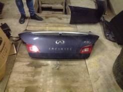 Крышка багажника. Infiniti G35 Infiniti G25 Двигатели: VQ37VHR, VQ35HR, VQ25HR