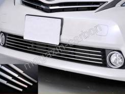 Накладка на решетку бампера. Toyota Prius a, ZVW41, ZVW40, ZVW40W, ZVW41W