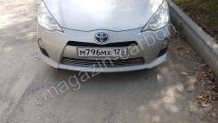 Накладка на решетку бампера. Toyota Aqua, NHP10H, NHP10