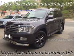 Накладка на фару. Toyota Land Cruiser, GRJ200, J200, URJ200, UZJ200, UZJ200W, VDJ200 Двигатели: 1GRFE, 1VDFTV, 2UZFE, 3URFE