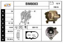 Генератор. Kia Combi BMW: 5-Series, 7-Series, 3-Series, X3, Z4 Двигатели: D4AL, D4DA, M54B25, M54B30. Под заказ