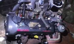 Двигатель в сборе. Nissan Sunny, FB15 Nissan AD, VY10, WFY11 Двигатель QG15DE