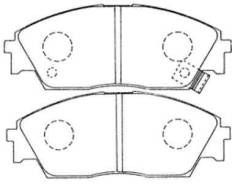 Колодки тормозные дисковые. Honda: Accord Aerodeck, Prelude, Civic Shuttle, Accord, Concerto, Civic, CR-X, Vigor, Civic CRX, Integra Двигатели: B20A...