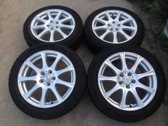 Комплект шин на штатном литье Toyota Ractis. 6.0x16 5x100.00 ET42