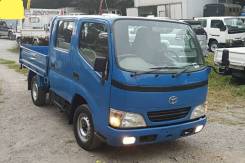 Toyota Dyna. 4WD, двухкабинник + борт, 3 000 куб. см., 1 500 кг.