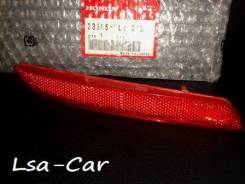 Катафот, отражатель заднего бампера Honda правый 33505-SLJ-013(Insight) во Владивостоке Кронштейн катафота. Honda Accord Tourer, CW2 Honda Stream, RN6, RN7, RN8, RN9 Honda Insight, ZE2 Honda Stepwgn, RG1, RG2, RG3, RG4 K24Z3, N22B1, N22B2...