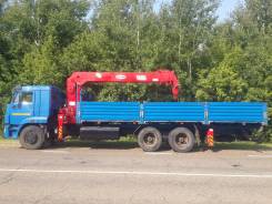 Камаз 65117. Кран манипулятор, 6 700 куб. см., 15 000 кг.