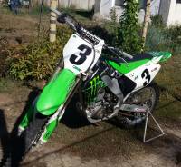 Kawasaki KX 250F. 250 куб. см., исправен, без птс, с пробегом