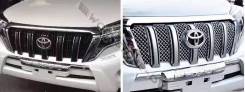 Решетка радиатора. Toyota Land Cruiser Prado, GDJ150L, GRJ151W, GRJ150W, TRJ150W, GDJ150W, GDJ151W, GRJ150L, TRJ150, KDJ150L, GRJ151, GRJ150 Двигатели...