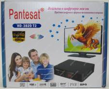 Приставка для цифрового телевидения Pantesat HD-3820 DVB-T2 черный