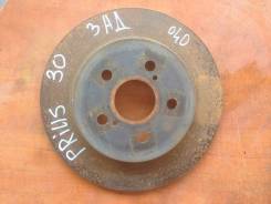 Диск тормозной. Toyota Prius, ZVW30L, ZVW30 Двигатель 2ZRFXE