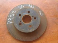 Диск тормозной. Toyota Prius, ZVW30L, ZVW30 Двигатель 2ZRFXE