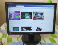 LG. 19" (48 см), технология LCD (ЖК)